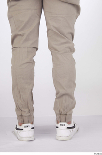 Gilbert beige trousers calf casual dressed white sneakers 0005.jpg